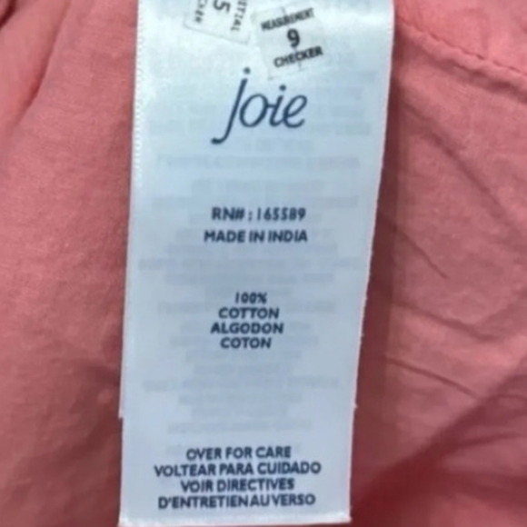 NWT Spring Midi Cotton Joie Maxi tiered dress Tea Rose feminine floral print Med - Picture 8 of 17